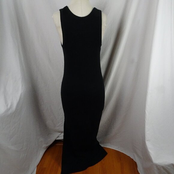 Universal Thread Women Long Black Tank Dress Size L - Picture 3 of 8